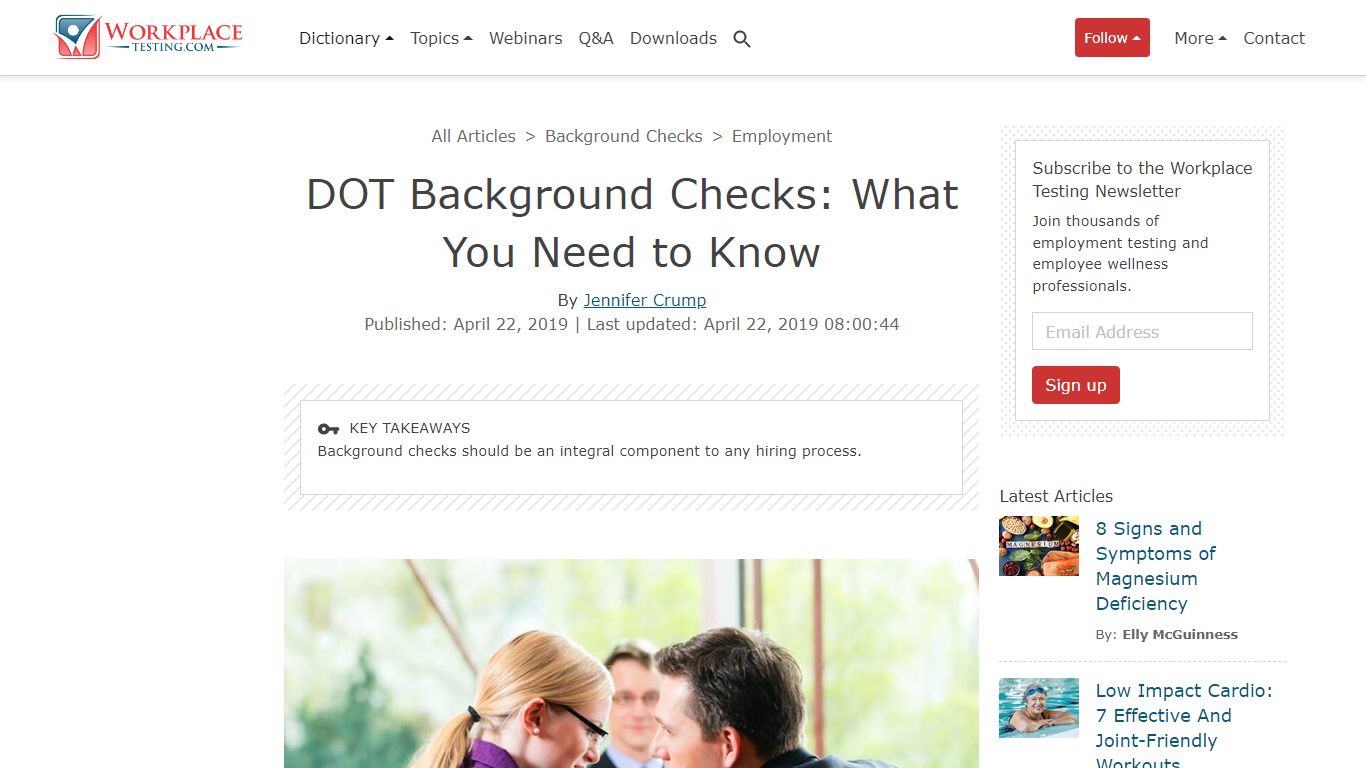 DOT Background Checks: What You Need to Know